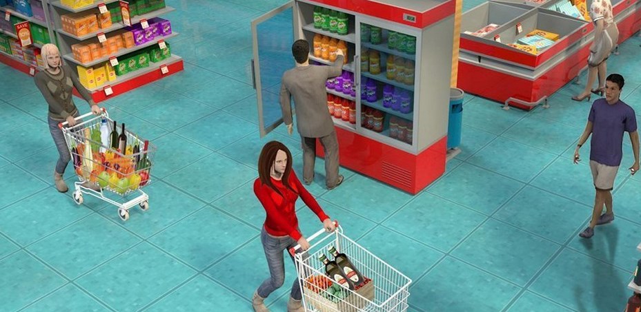 超市打工的游戏