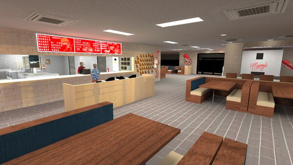 曼尼漢堡店漢化版截圖