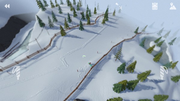 高山滑雪模拟器手机版截图2