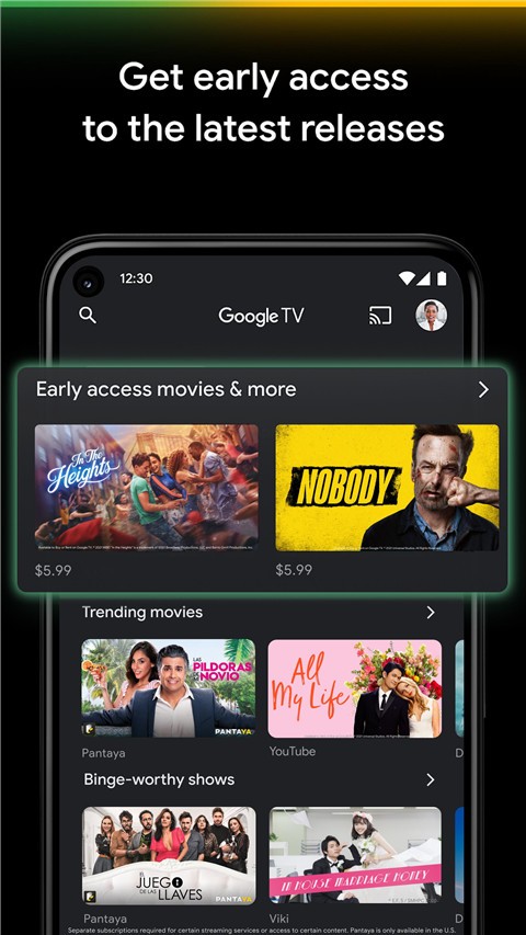 Google Play電影截圖