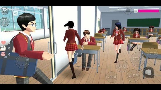 櫻花校園模擬器無廣告截圖