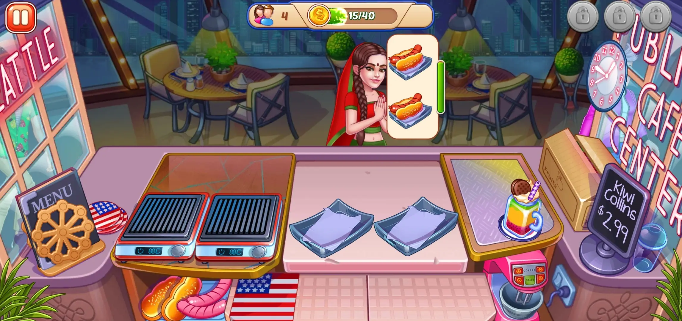 美國(guó)烹飪之星中文版截圖