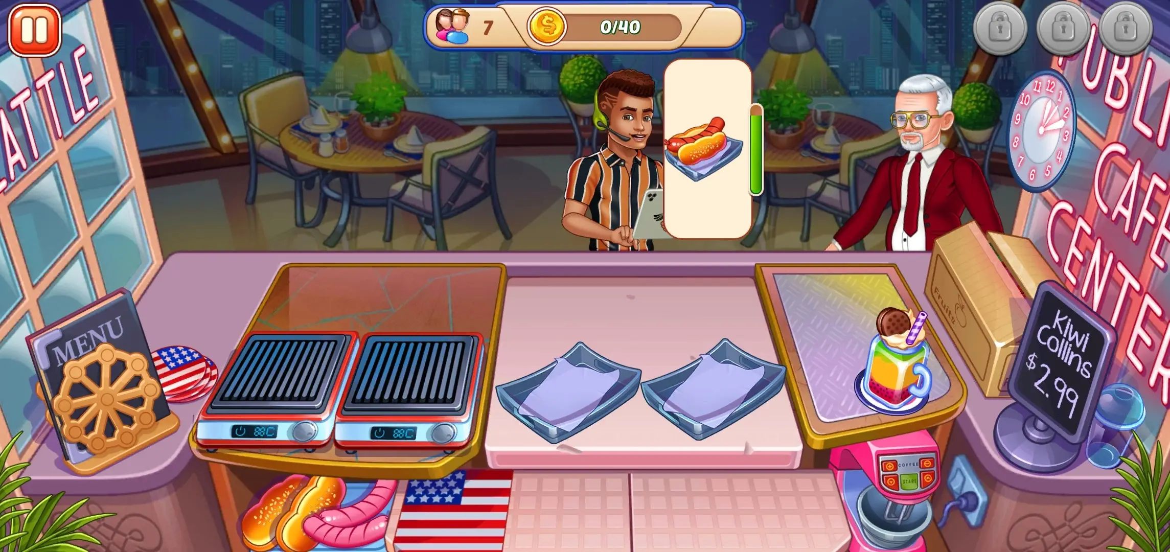 美國(guó)烹飪之星中文版截圖