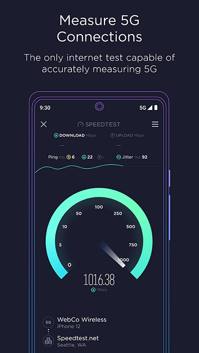 Speedtest在線測(cè)速截圖