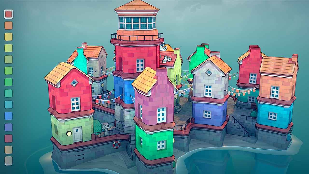 Townscaper城鎮(zhèn)疊疊樂截圖