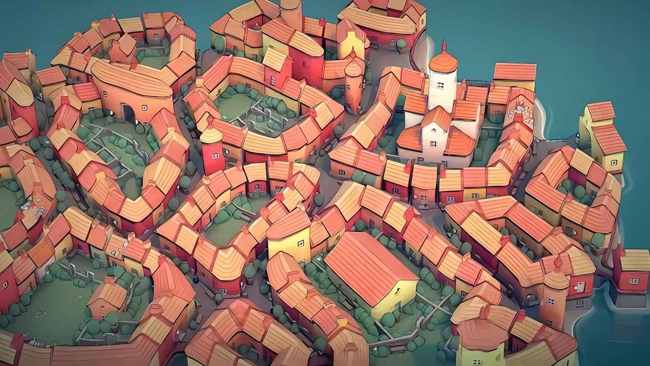 Townscaper城鎮(zhèn)疊疊樂截圖