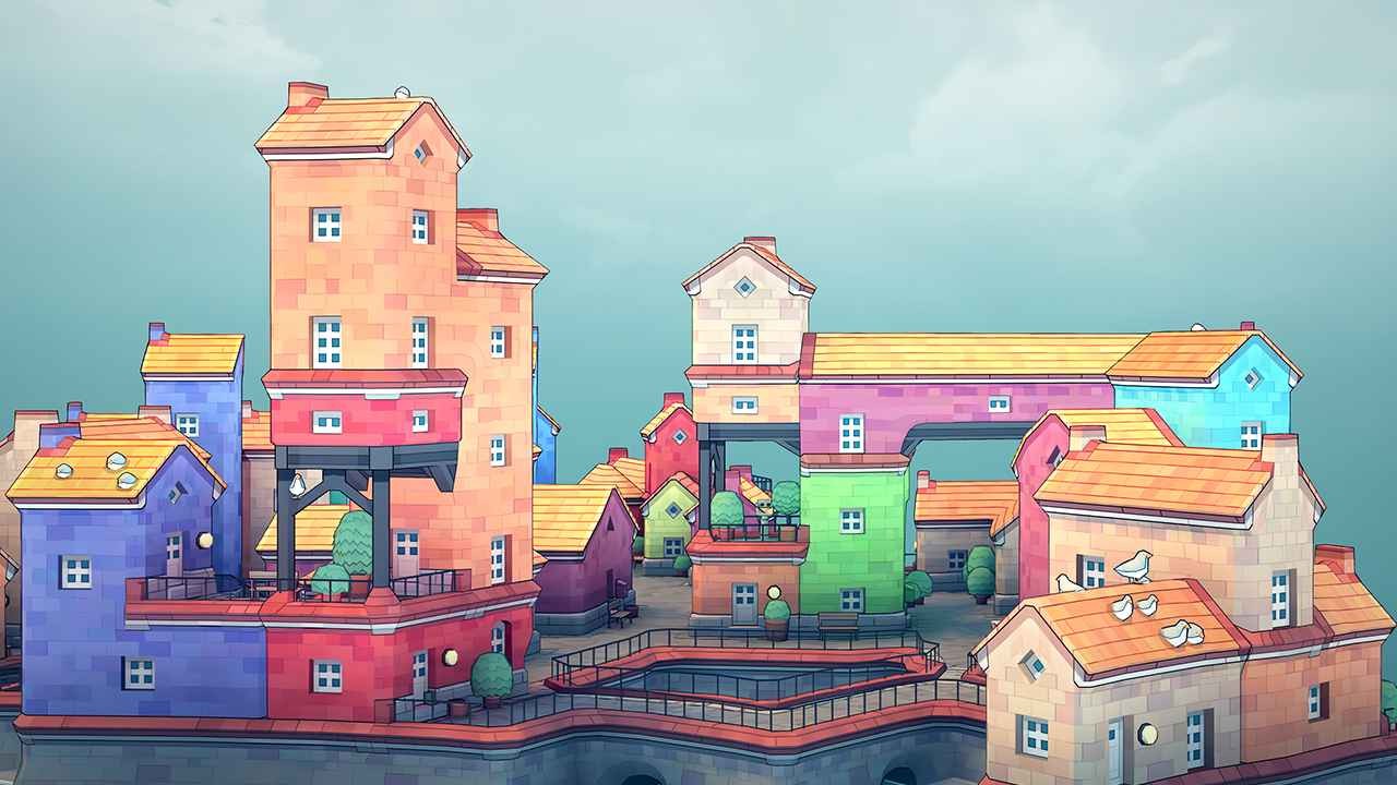 Townscaper城鎮(zhèn)疊疊樂截圖