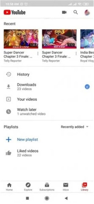 油管youtube安卓版截圖