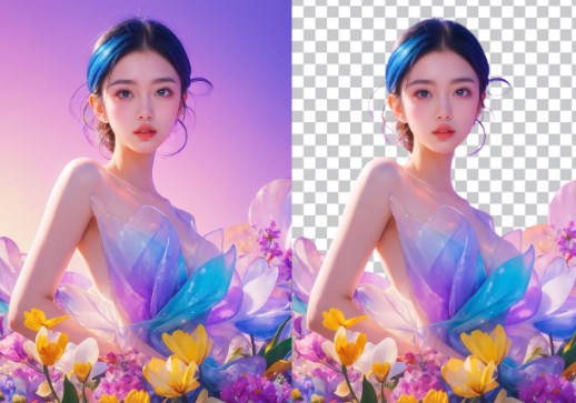 自动抠图