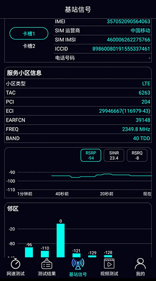 泰爾網(wǎng)測客戶端截圖