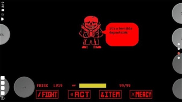undertale三重審判截圖