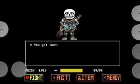 undertale三重審判截圖