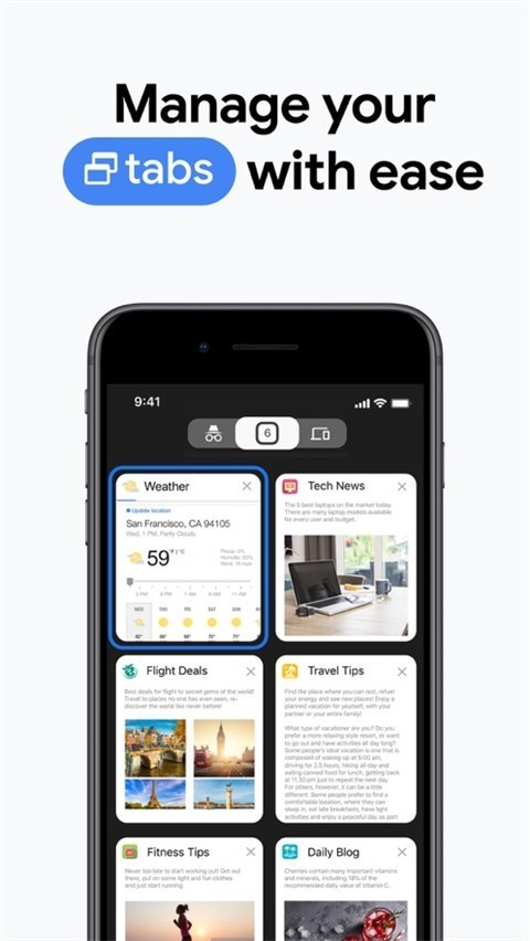 谷歌浏览器安卓版安装包截图