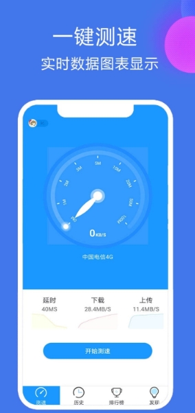網(wǎng)絡(luò)測(cè)速精靈截圖