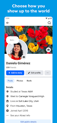 Facebook安卓版客户端截图