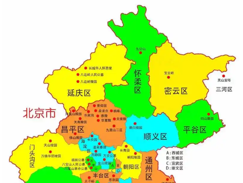 北京地图
