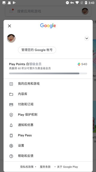 谷歌Play服务框架截图