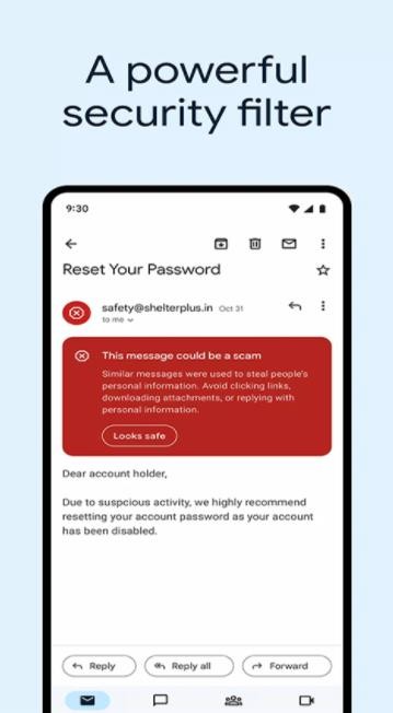 谷歌Gmail郵箱截圖