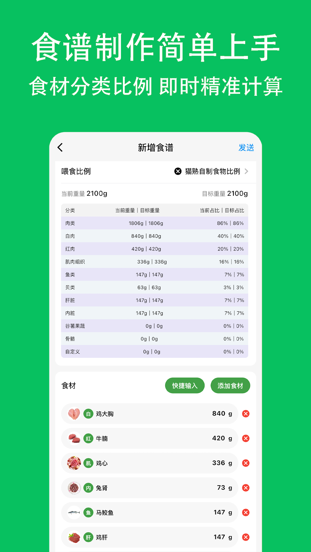 喵喵食譜截圖