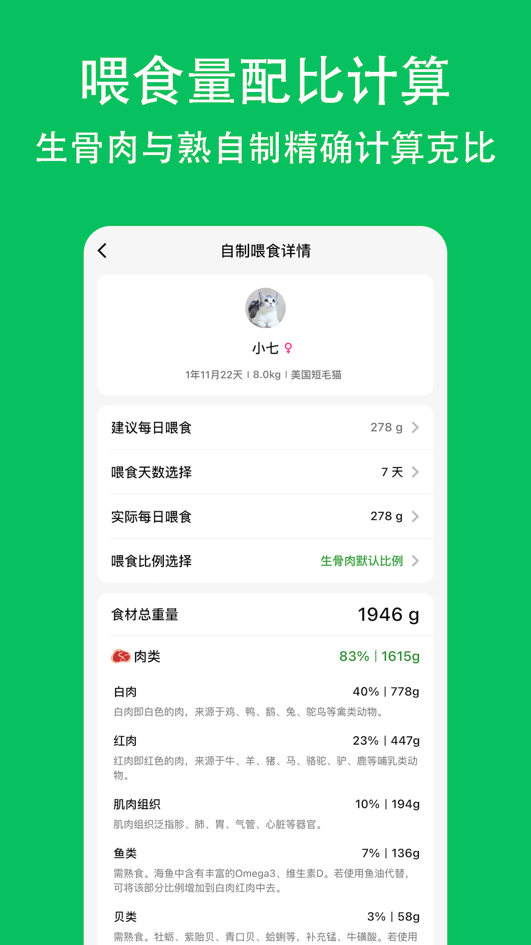 喵喵食譜截圖