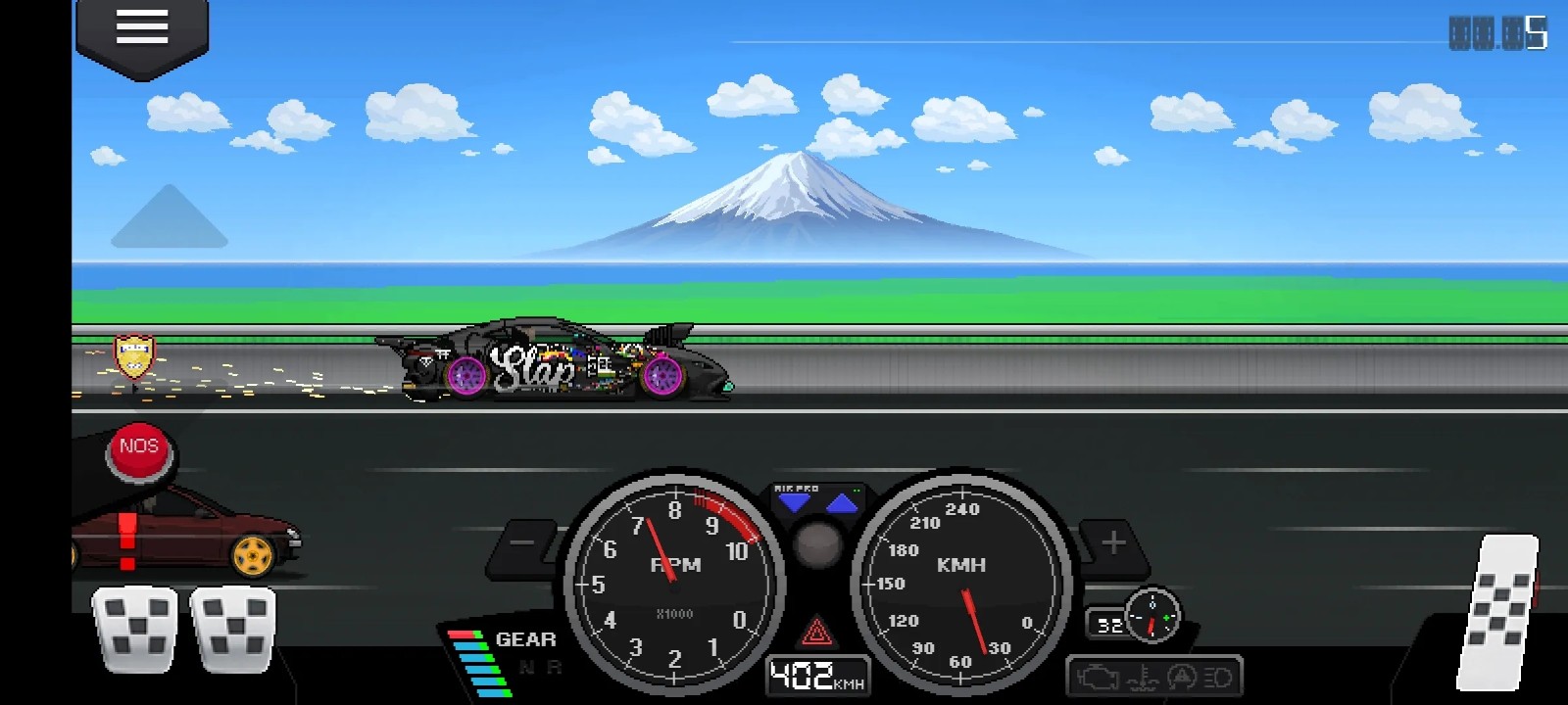 像素賽車(chē)手魔改版截圖