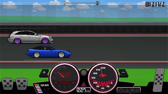 像素賽車手美化版截圖