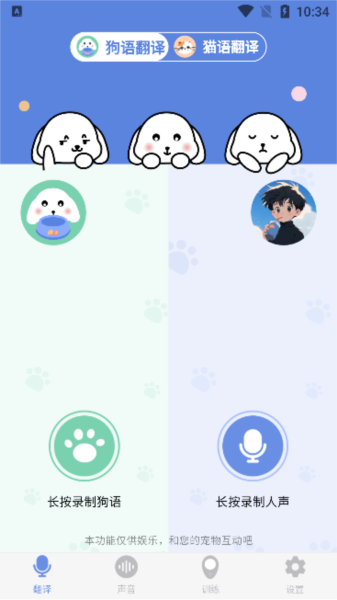 小白交流翻譯截圖