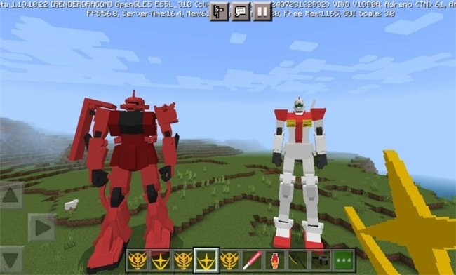 我的世界高達(dá)整合包截圖