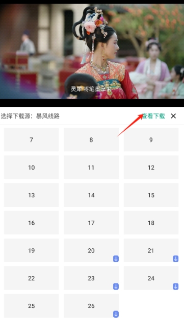 大成影院追劇截圖