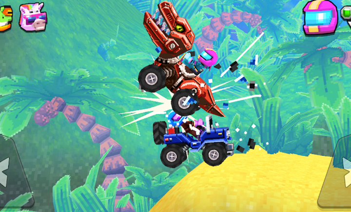 撞頭賽車大亂斗截圖