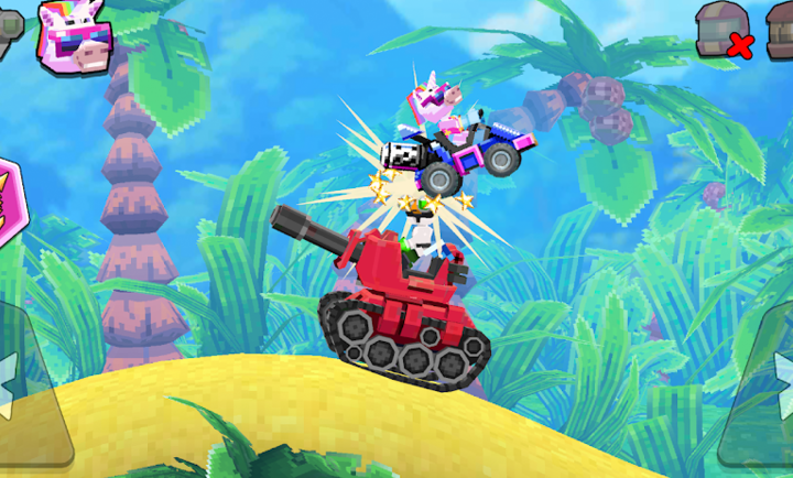 撞頭賽車大亂斗截圖