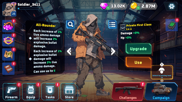 子彈風(fēng)暴僵尸浪潮免費版截圖