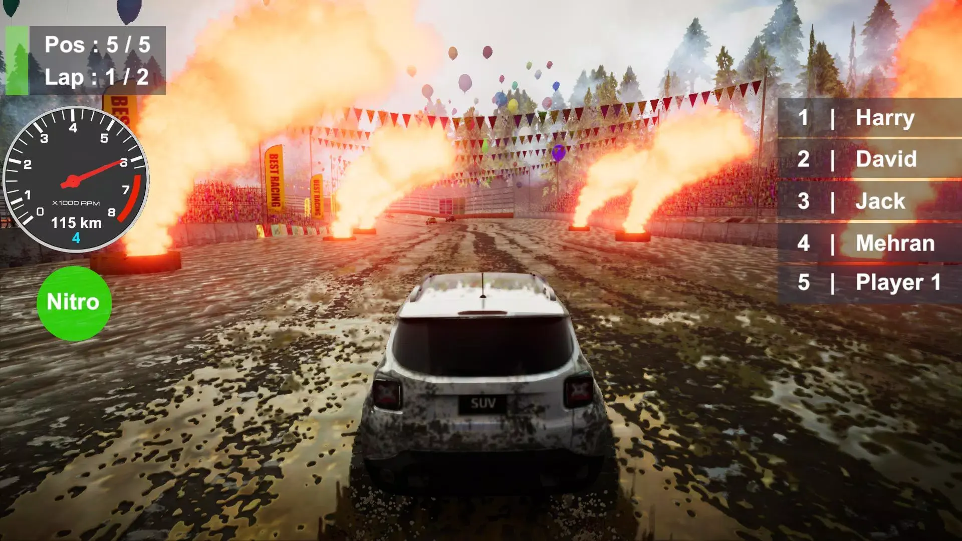 泥濘競(jìng)賽X截圖