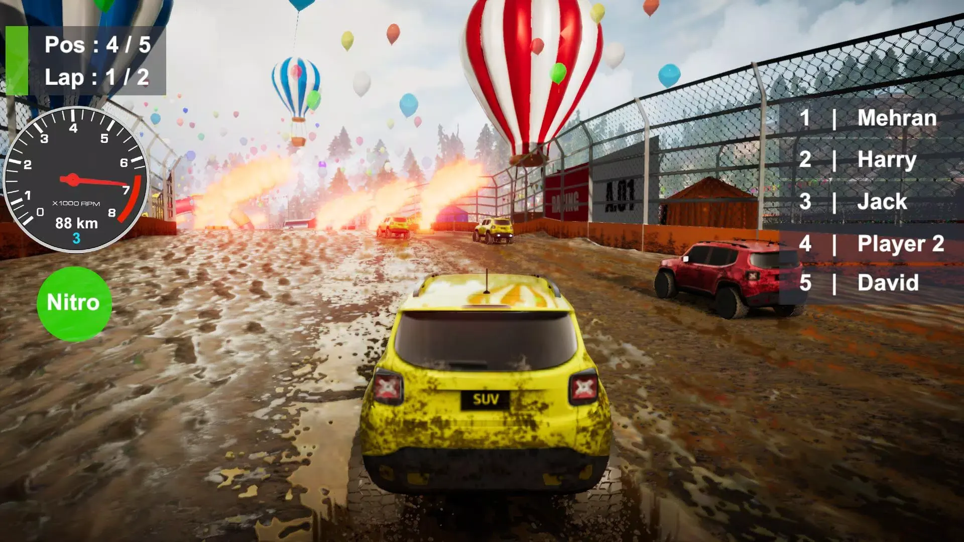 泥濘競(jìng)賽X截圖