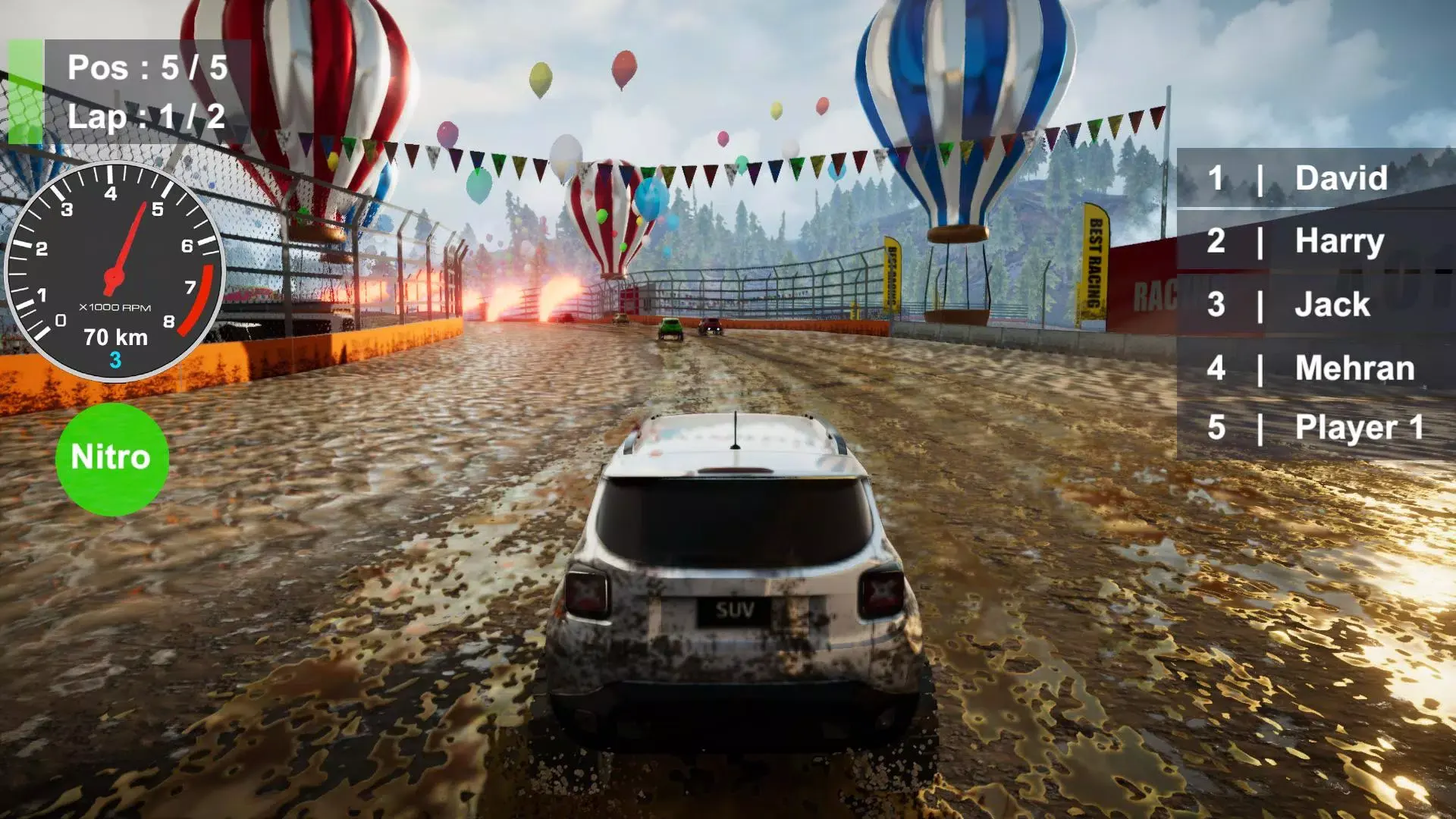 泥濘競(jìng)賽X截圖