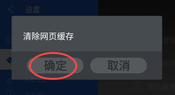 白夜瀏覽器TV版截圖