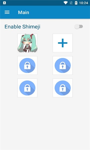 shimeji桌寵安卓截圖