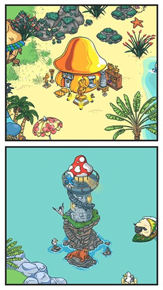 藍(lán)精靈村莊安卓版截圖