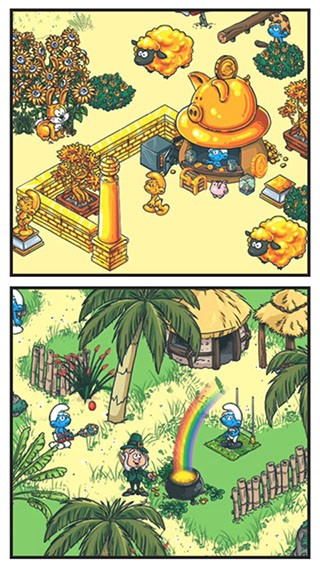 藍(lán)精靈村莊安卓版截圖