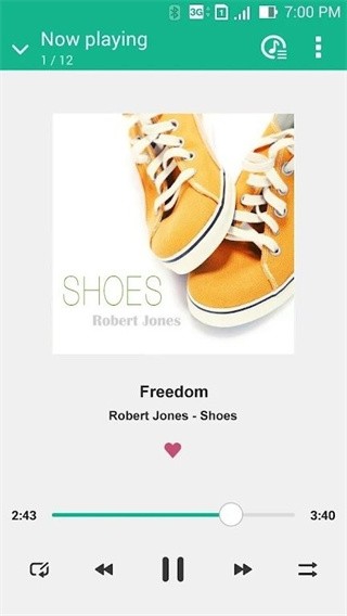 華碩音樂播放器截圖