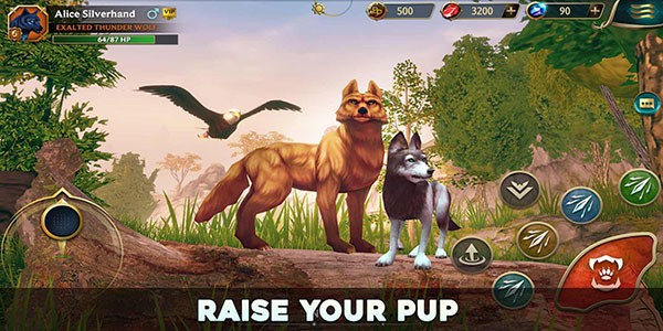 狼傳說家園與愛心正版截圖