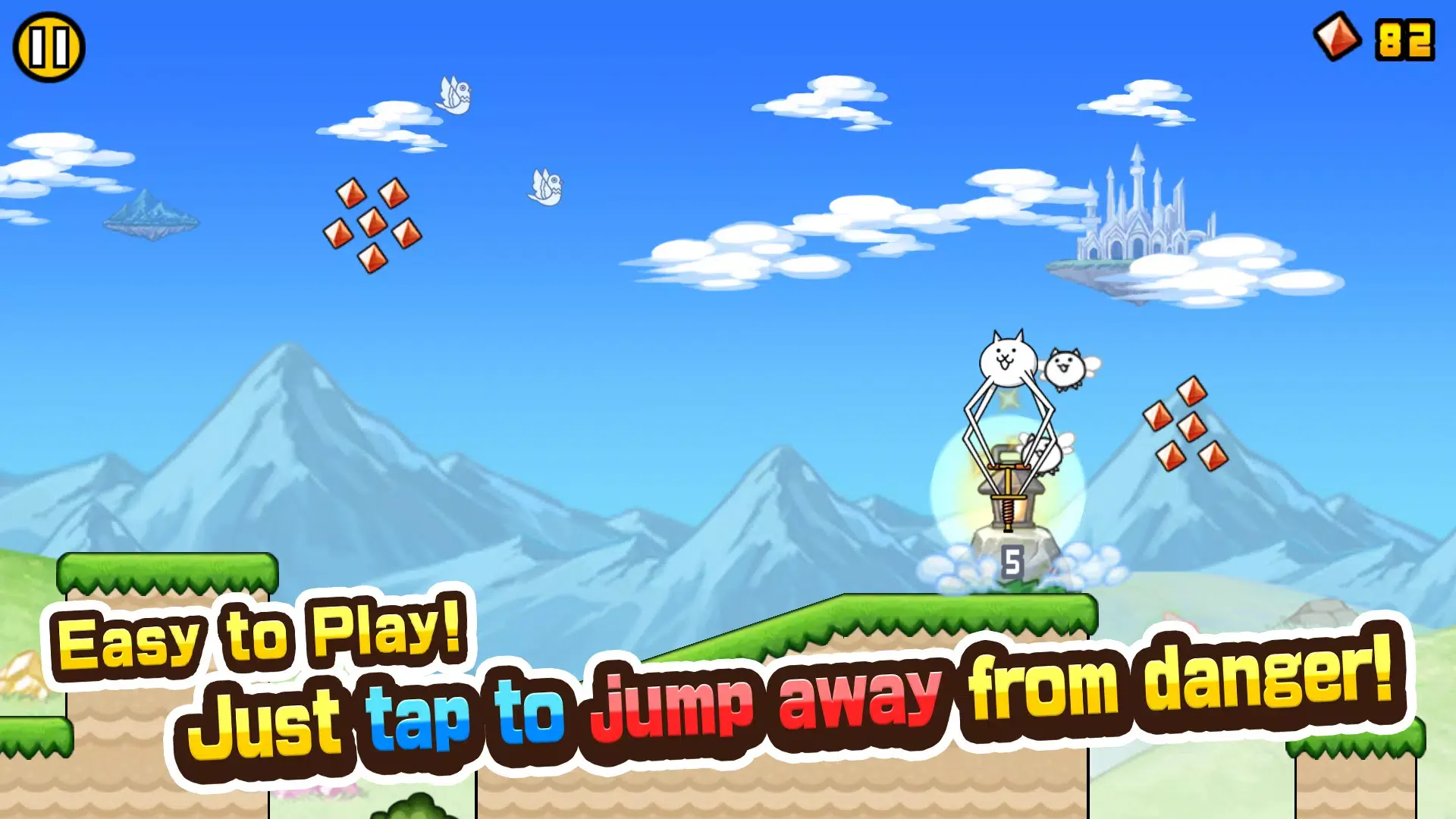 貓咪大彈跳中文版截圖