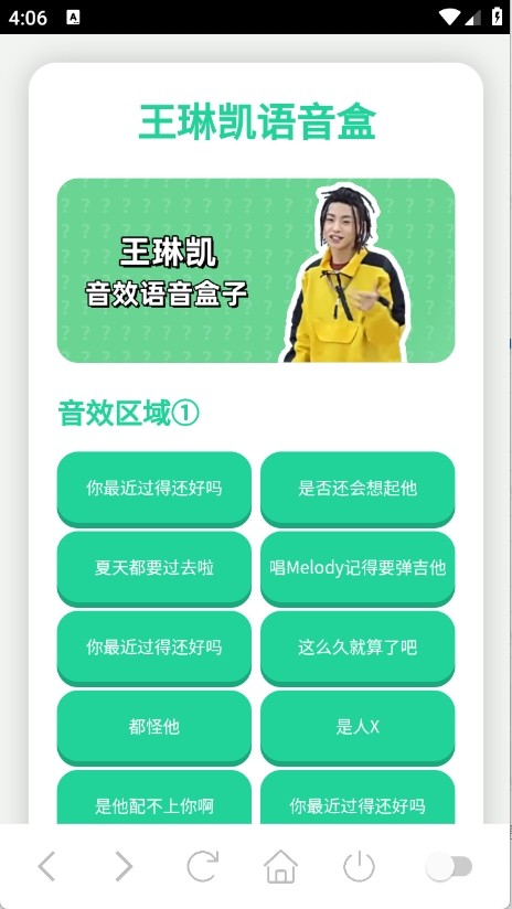 王琳凱語(yǔ)音盒截圖