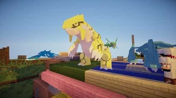 我的世界神奇寶貝模組截圖