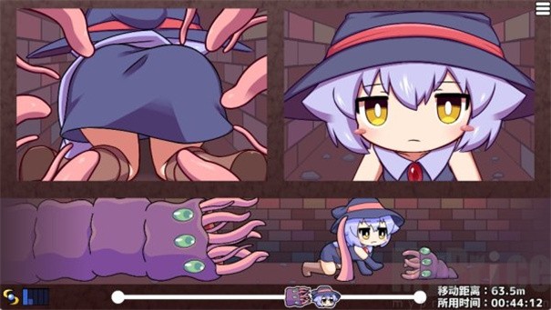 莉拉醬與窄窄洞窟截圖