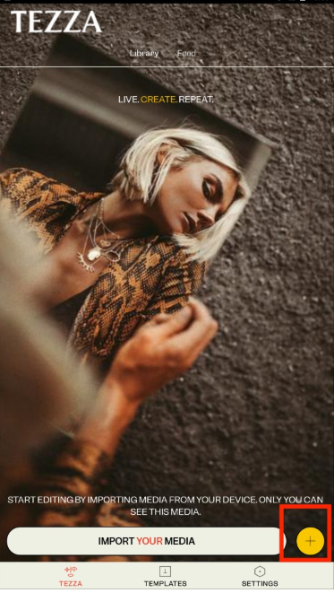 Tezza濾鏡相機(jī)截圖