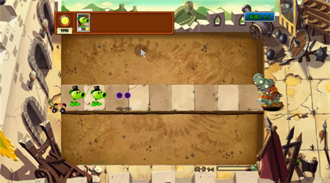 植物大戰(zhàn)僵尸蘇戲版時(shí)空之旅截圖