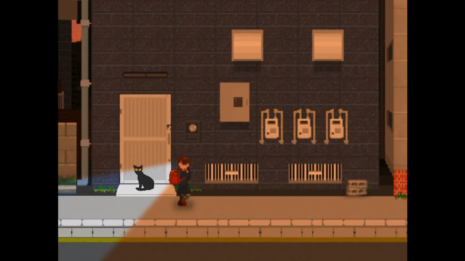 夕陽下的回家路截圖