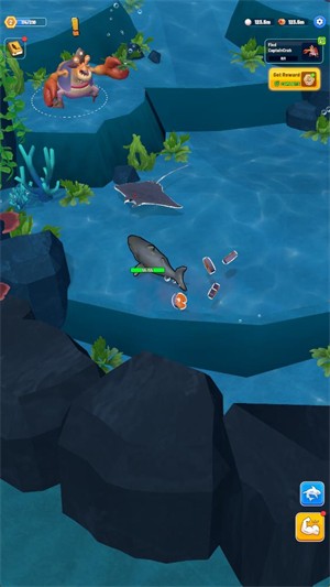 鯊魚(yú)進(jìn)化海洋之戰(zhàn)截圖