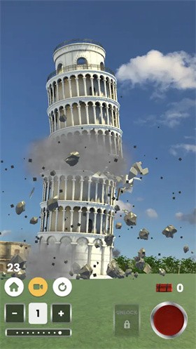 爆破模擬器內置菜單截圖